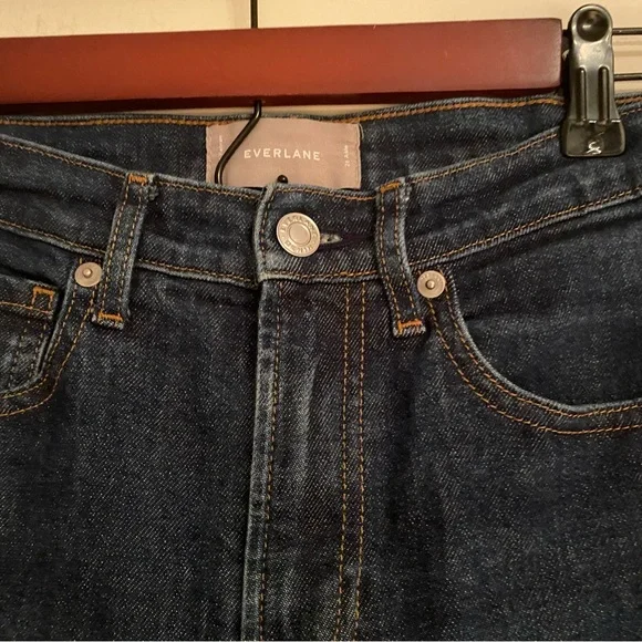 Everlane The Authentic Stretch High-Rise Skinny Size 26 Ankle - Picture 4 of 10